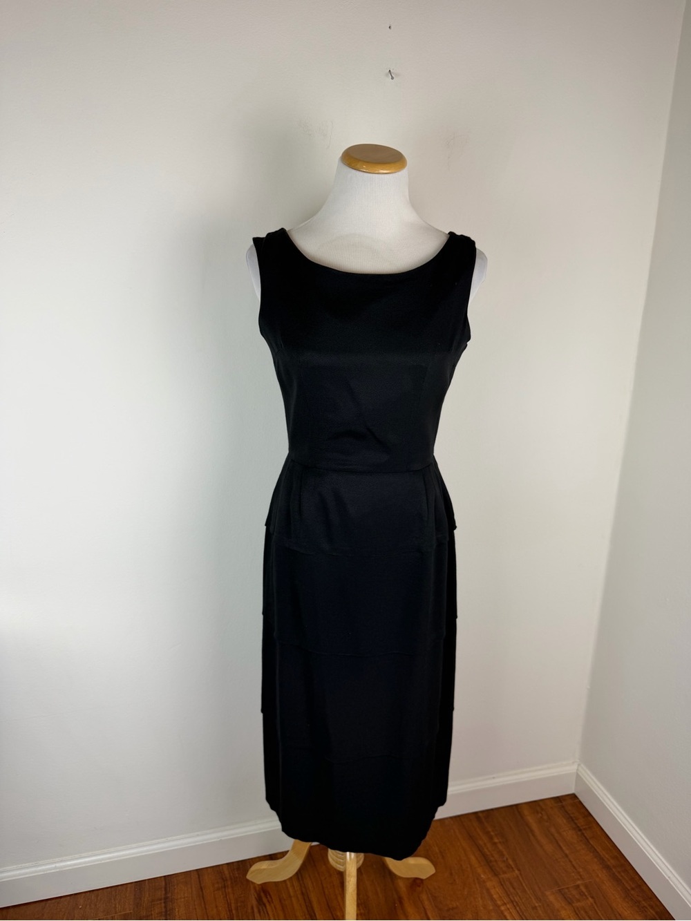 Stop Starring Black Midi Knee Length Dress Size M